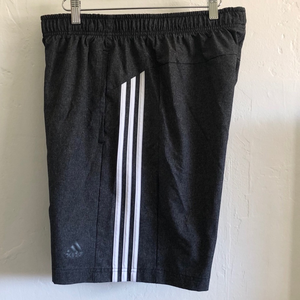 Adidas Men’s Performance Shorts Heather Gray L